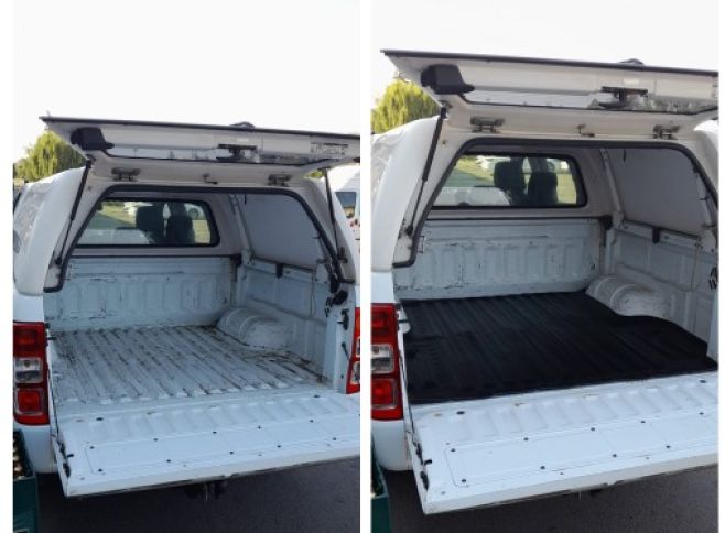 🤩 Foto od spokojeného zákazníka 🤩 Gumová vana na korbu Ford Ranger T6 /T7 & T8 😎 Vana je z měkké gumy, perfektně sedí, má...